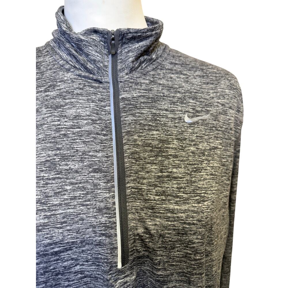 NIKE drifit womens XL long sleeve 1/4 zip pullover